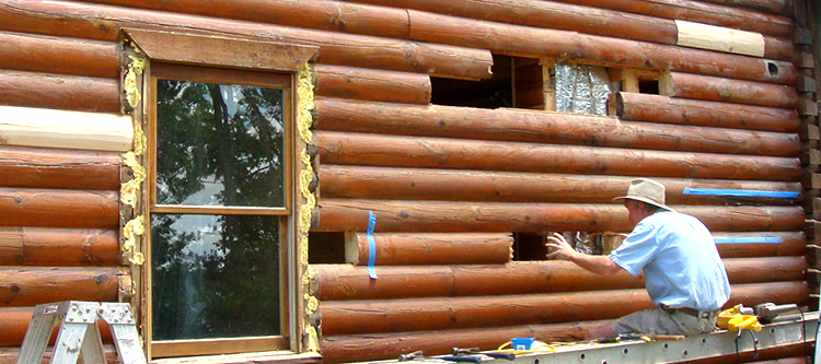 Log Home Repair Coffee County, Alabama